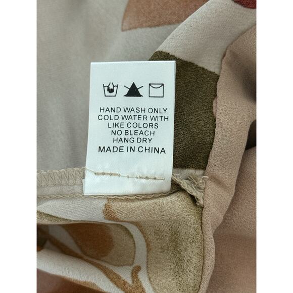 Dress Forum NWT Maxi Praline Bloom Tulip Tie Waist Dress Size M Chic Elegant - Picture 13 of 16